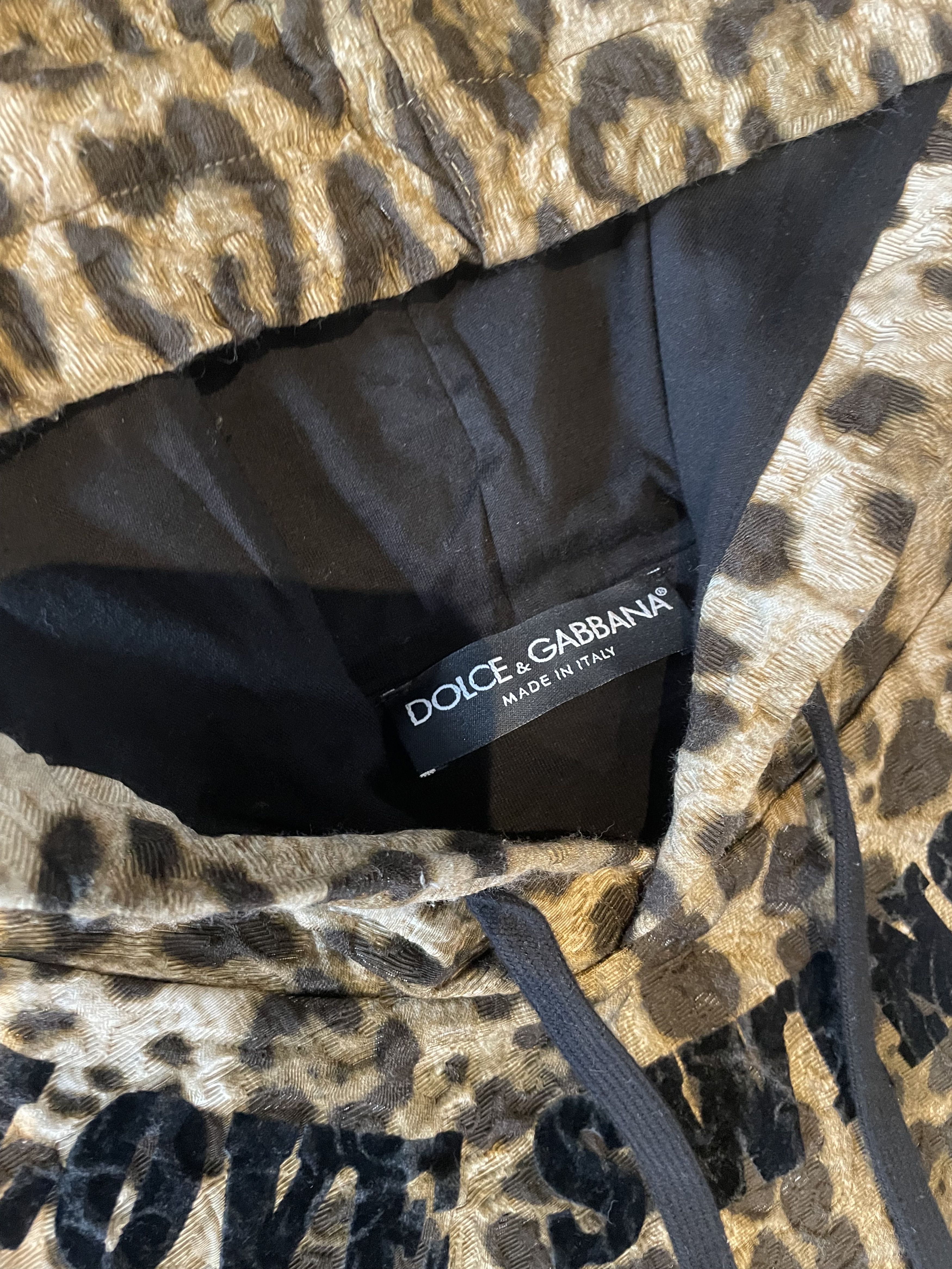 Dolce & Gabbana Dolce and Gabbana 2015 Runway "I Love Swing" Hoodie Size US M / EU 48-50 / 2 - 4 Thumbnail