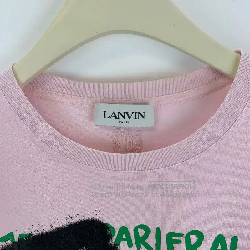 Lanvin Lanvin Pink Graphic Women's T-Shirt . Size M / US 6-8 / IT 42-44 - 3 Thumbnail