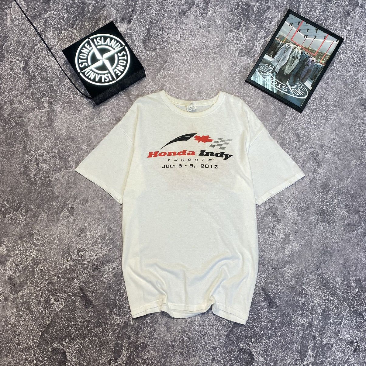 Honda Vintage Honda 2012 Canada racing Anvil tag tee Size US XL / EU 56 / 4 - 1 Thumbnail