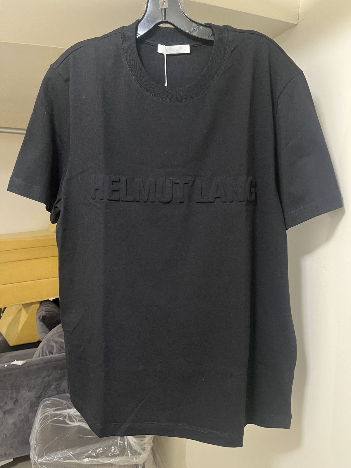 Helmut Lang Helmut Lang Embossed T-Shirt Sz XL Size US XL / EU 56 / 4 - 5 Thumbnail