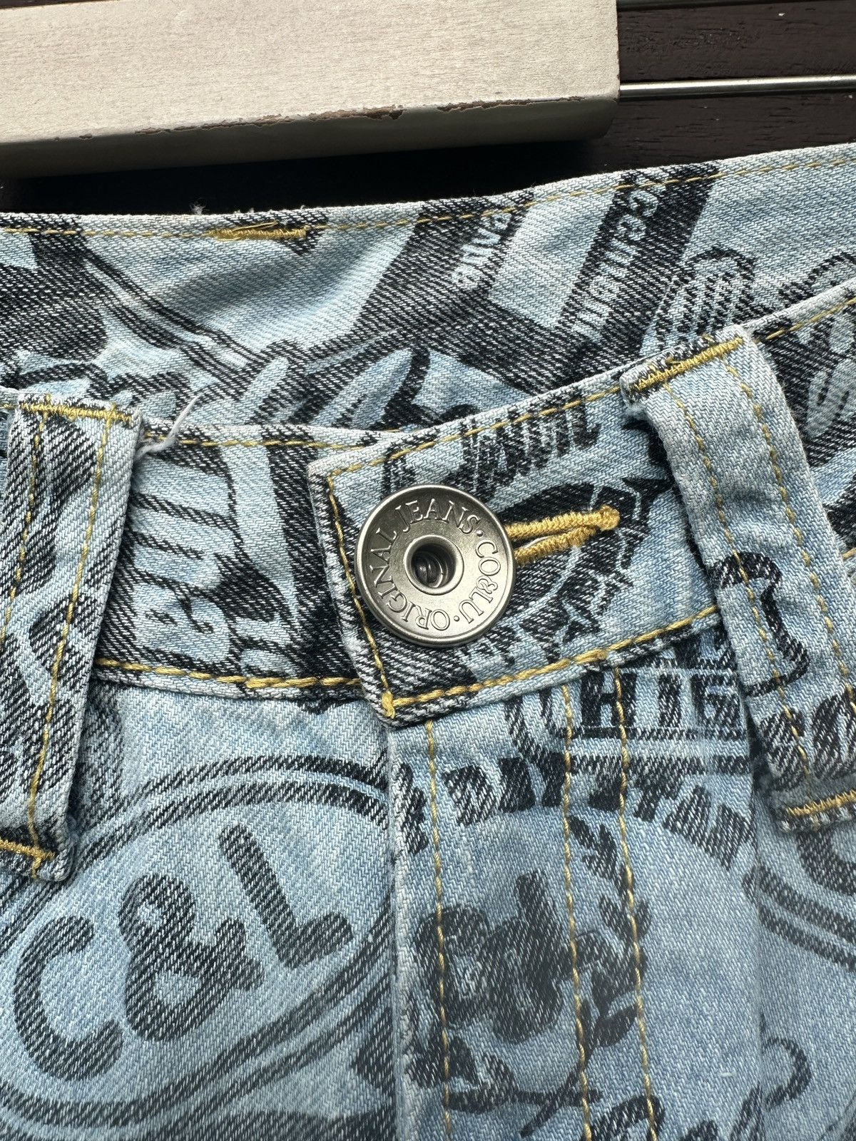 Hysteric Glamour 🔥🔥🔥Co&Lu Full Printed Denim Jeans Size US 30 / EU 46 - 5 Thumbnail