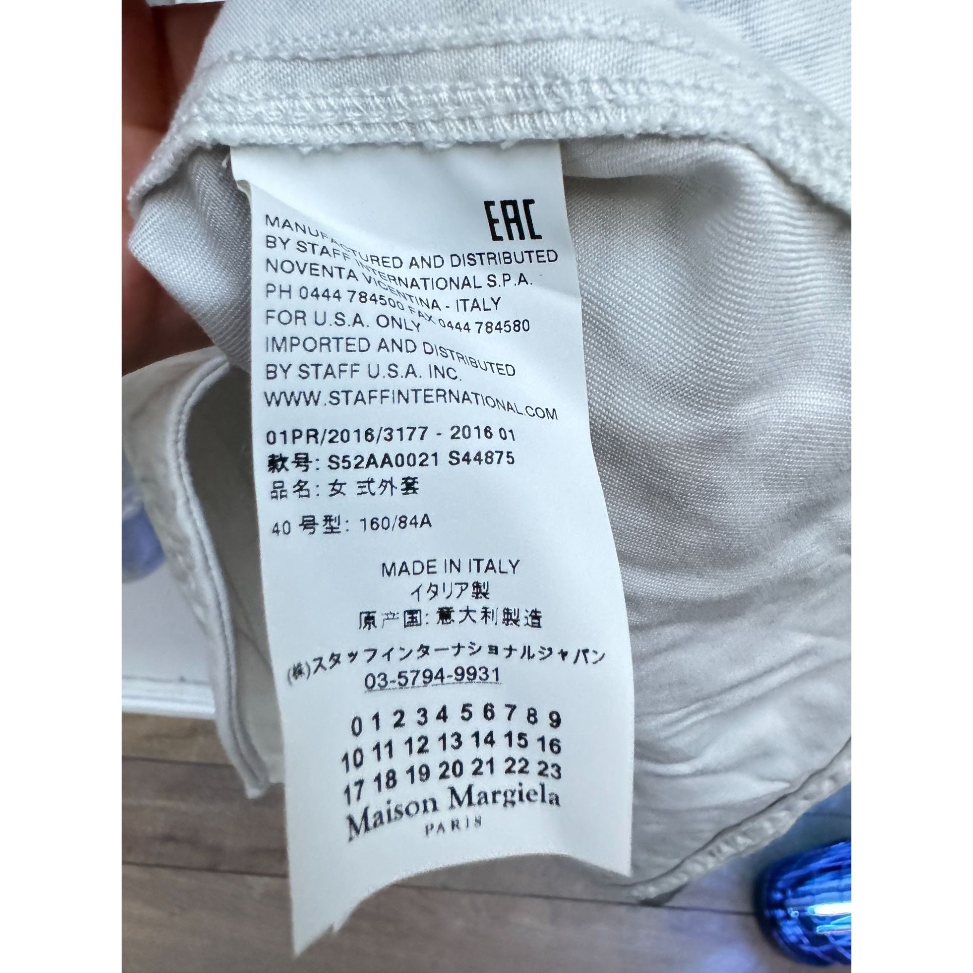 Maison Margiela SS 2016 Floral Cotton Coat Size M / US 6-8 / IT 42-44 - 6 Thumbnail