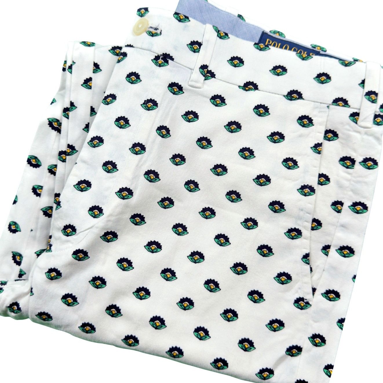 Polo Ralph Lauren Polo Golf Ralph Lauren Chino Tailored Pants Floral 33x30 Size US 33 - 1 Thumbnail