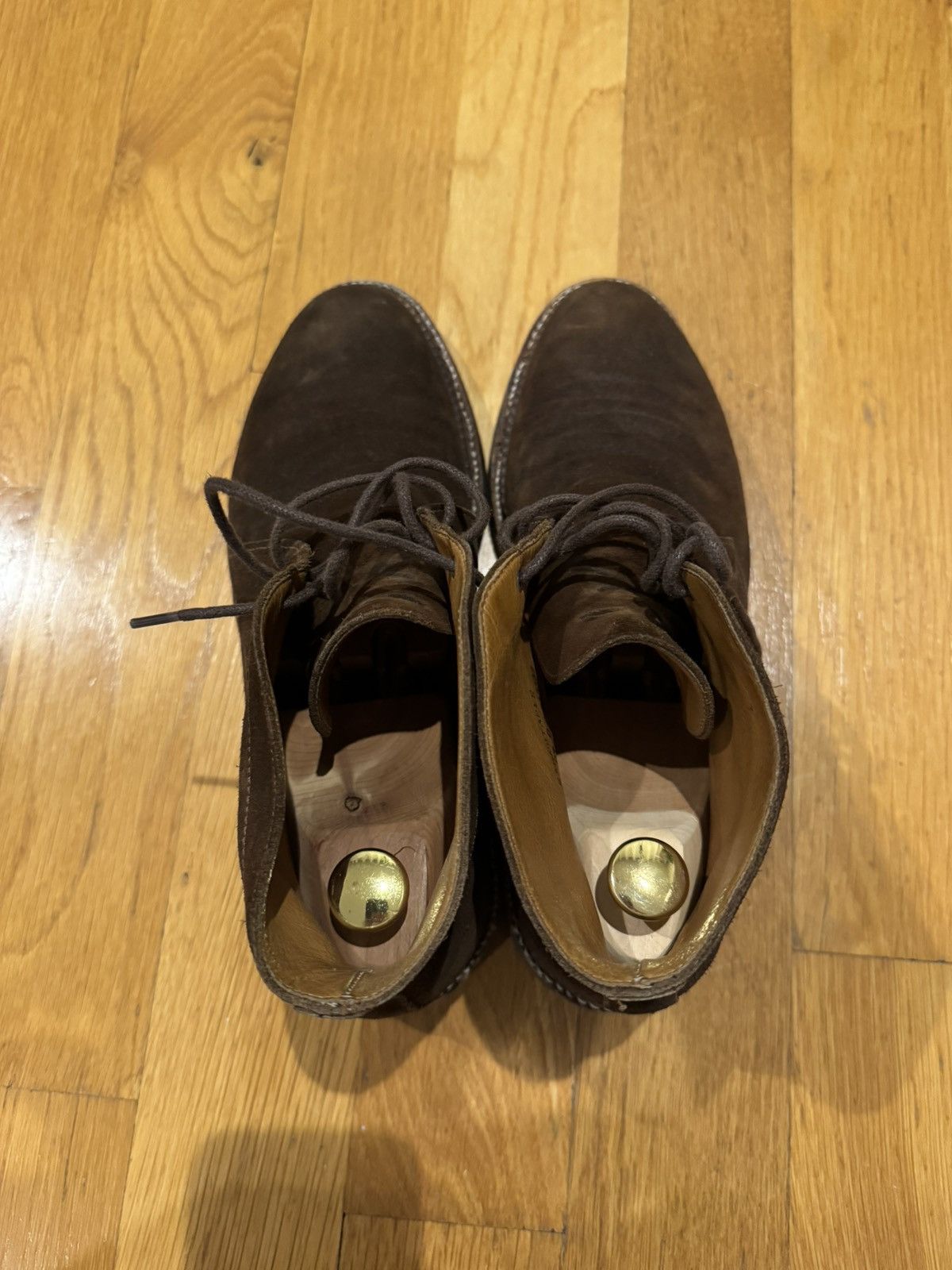 Barneys New York × Crockett & Jones Crockett & Jones x Barneys NY - Barnstable Boot Brown Suede Size US 8.5 / EU 41-42 - 6 Thumbnail