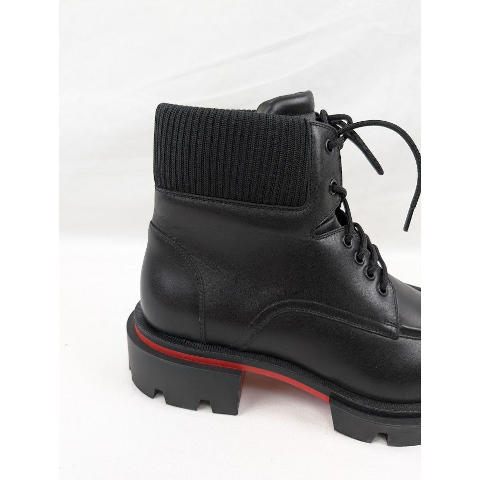 Christian Louboutin o1rshd1 Our Walk Flat Boots in Black Size US 10.5 / EU 43-44 - 5 Thumbnail