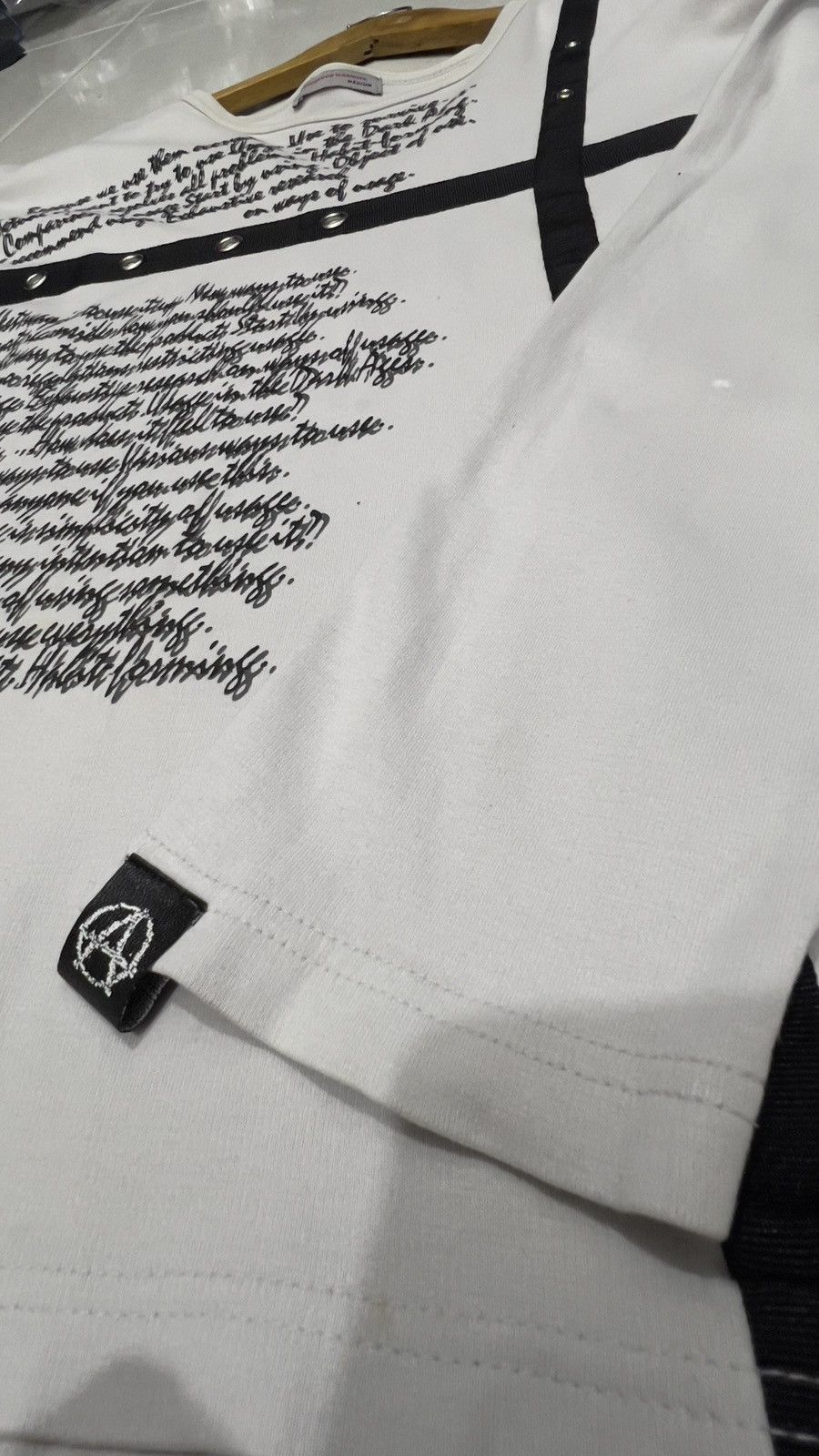 Japanese Brand Dangerous Warning 💥Anarchy Seditionaries Style Shirt Size US M / EU 48-50 / 2 - 3 Thumbnail