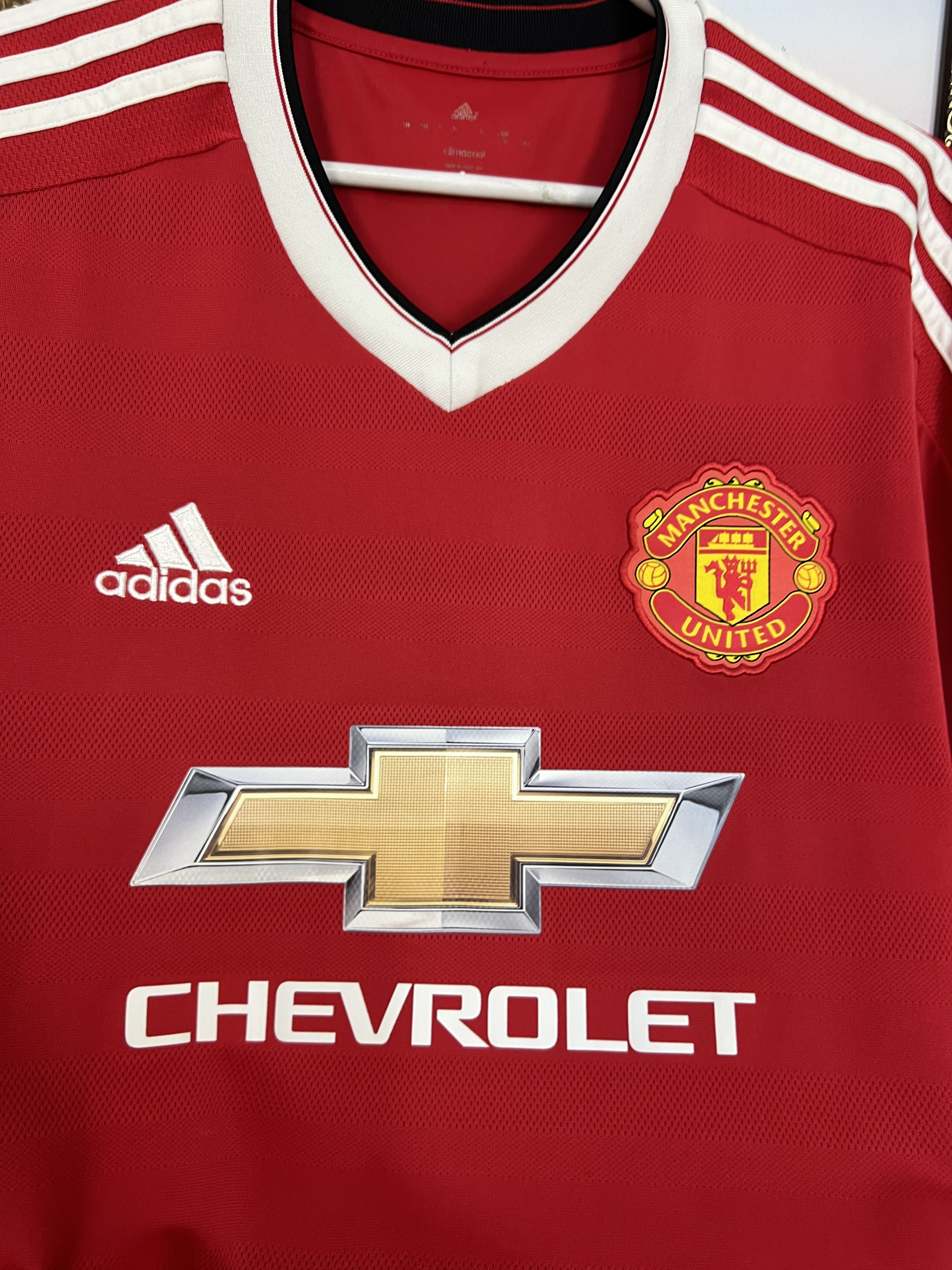 Adidas Manchester United Home football shirt 2015 Soccer Adidas Size US L / EU 52-54 / 3 - 3 Thumbnail