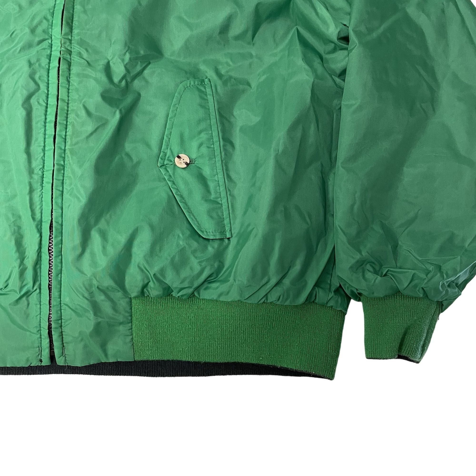 Lands' End Vtg Lands End Navy Cotton REVERSIBLE Green Nylon Jacket Size US XL / EU 56 / 4 - 7 Thumbnail