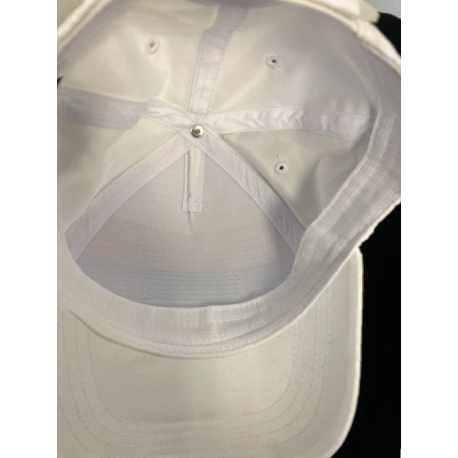 Vintage PGA White Cap Patch Cap Adjustable Strapback Golf Hat Men One Size White PGA Jr. League Patch Cap Garb /641 Size ONE SIZE - 5 Thumbnail