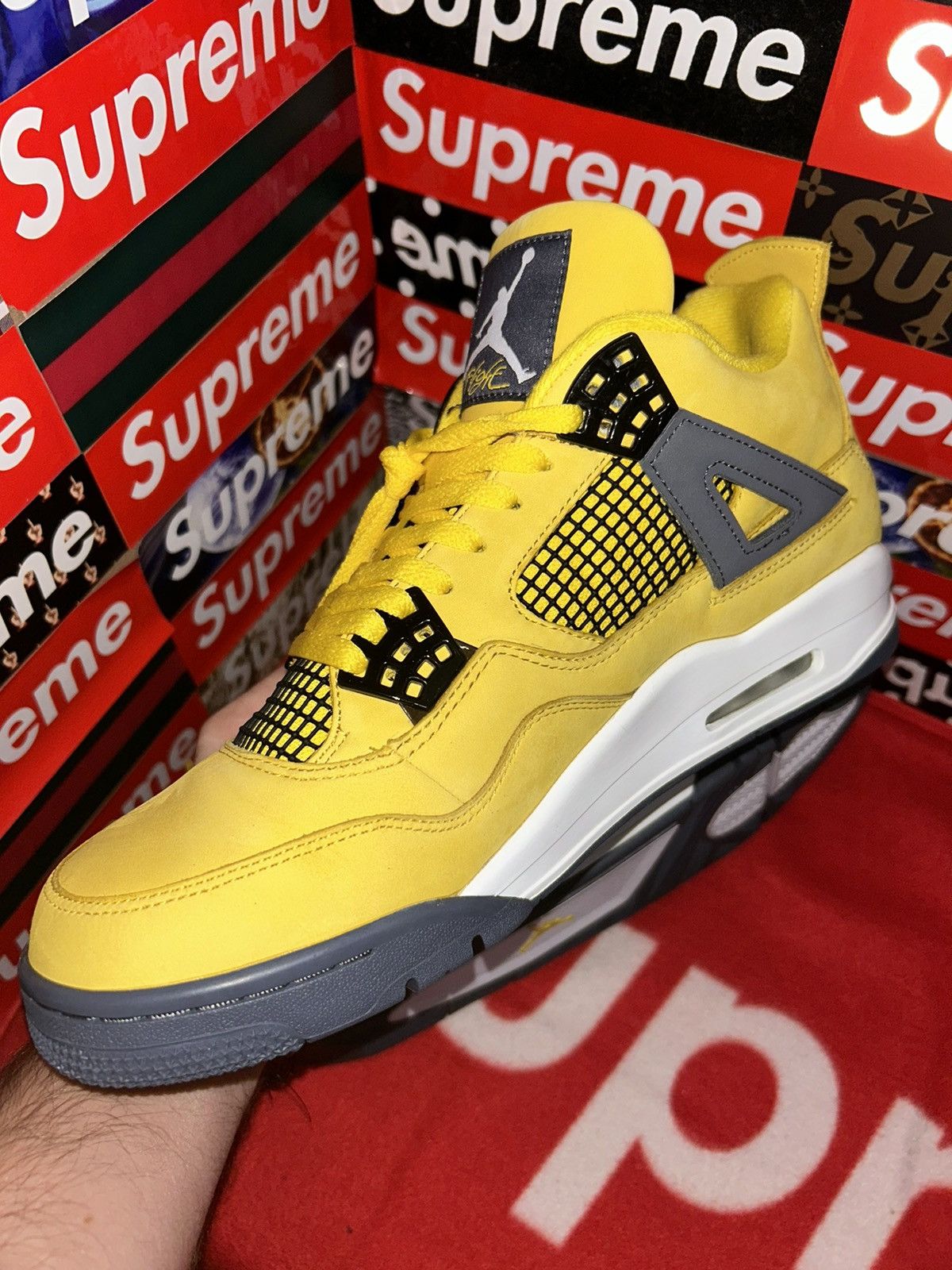 Jordan Brand Jordan 4 Retro Lightning (2021) CT8527-700 size 13 Size US 13 / EU 46 - 9 Thumbnail