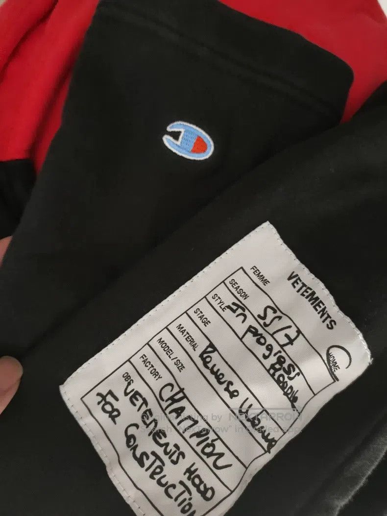 Vetements Vetements Hoodie Size US M / EU 48-50 / 2 - 7 Thumbnail