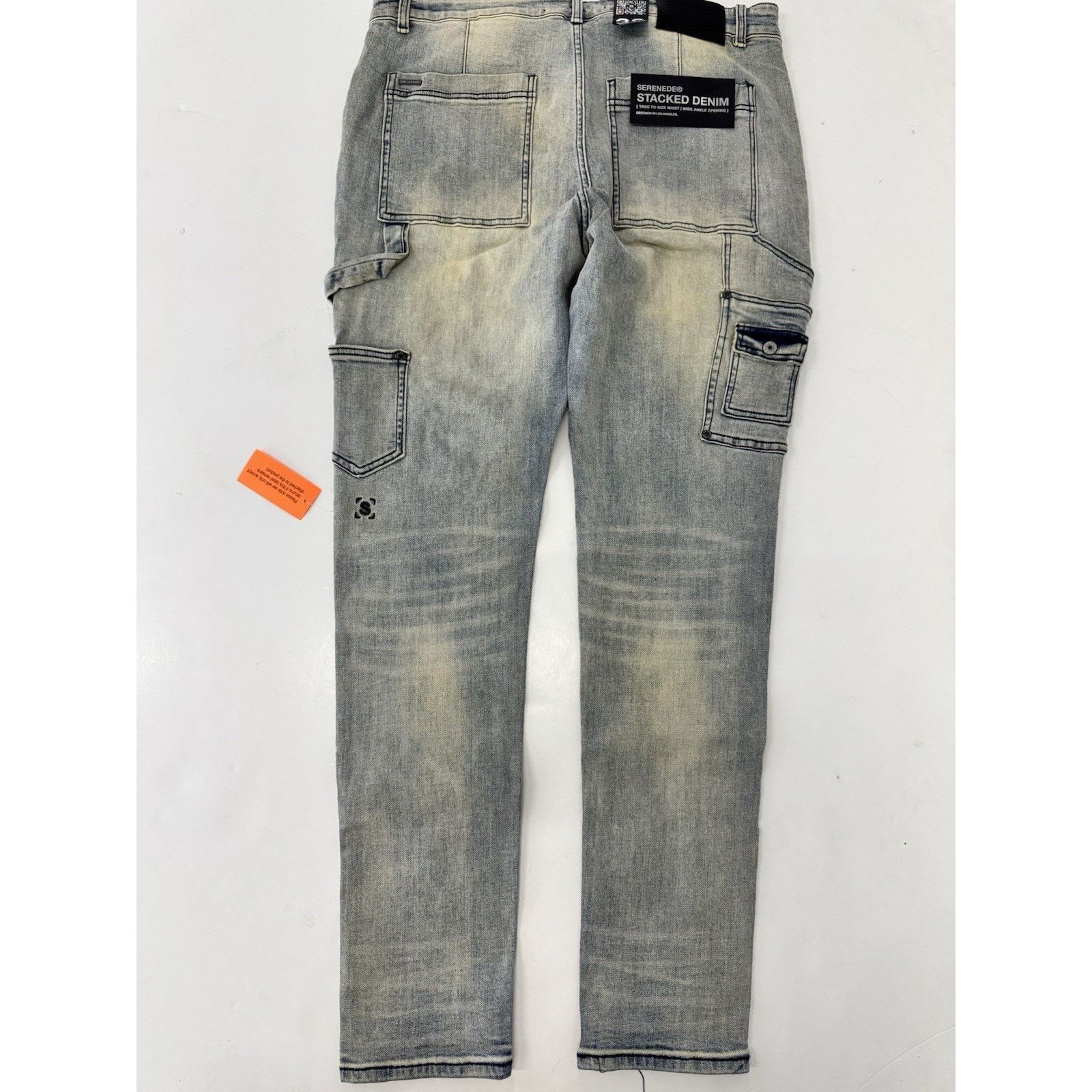 SERENEDE Serenede Mens JeanS Canyon Rugged Utility Skinny Leg Size US 38 / EU 54 - 4 Thumbnail