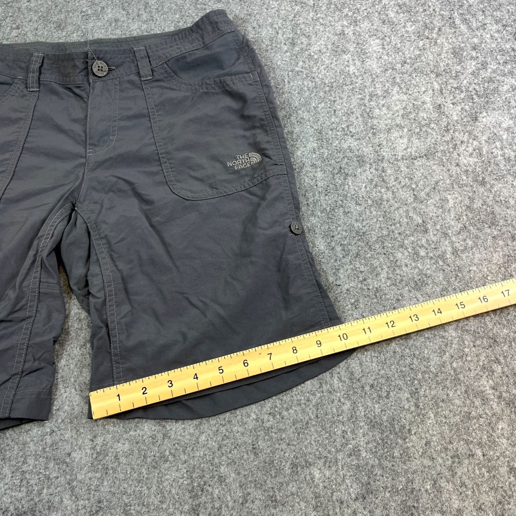 The North Face The North Face Womens Cargo Shorts W30 UK 8 Grey Walking Hiking Outdoors Size 30" / US 8 / IT 44 - 4 Thumbnail