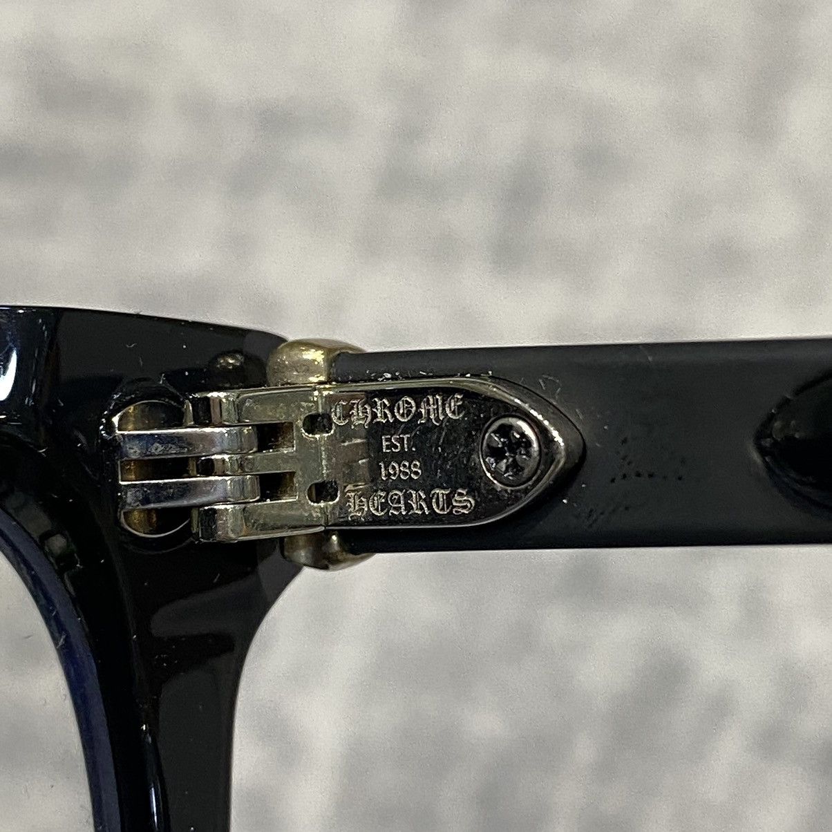 Chrome Hearts CHROME HEARTS BAGGINS BLACK PLASTIC Size ONE SIZE - 9 Thumbnail