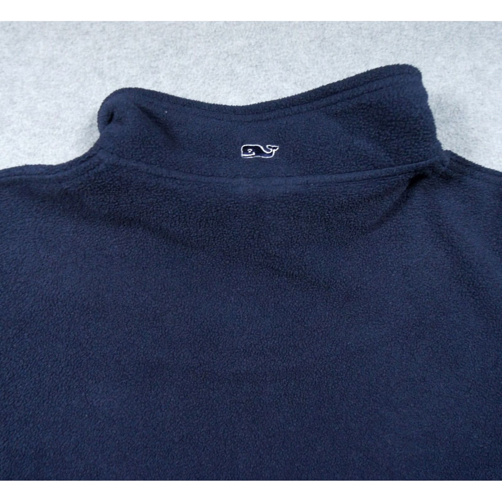 Vineyard Vines Vineyard Vines Sweater Mens Medium Blue Fleece Quarter Zip Pullover Lightweight Shirt Mens Blue Pullover 1/4 Zip Vintage: No Size US M / EU 48-50 / 2 - 5 Thumbnail