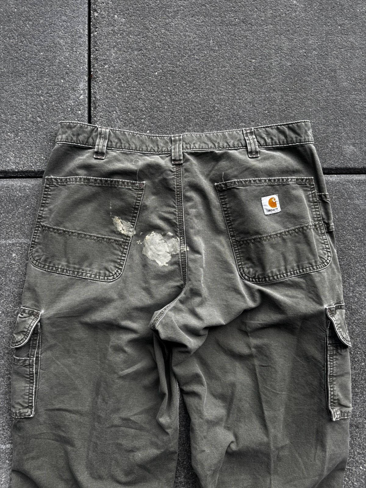 Carhartt CRAZY DISTRESSED CARHARTT BAGGY CARGO PANTS Size US 36 / EU 52 - 5 Thumbnail