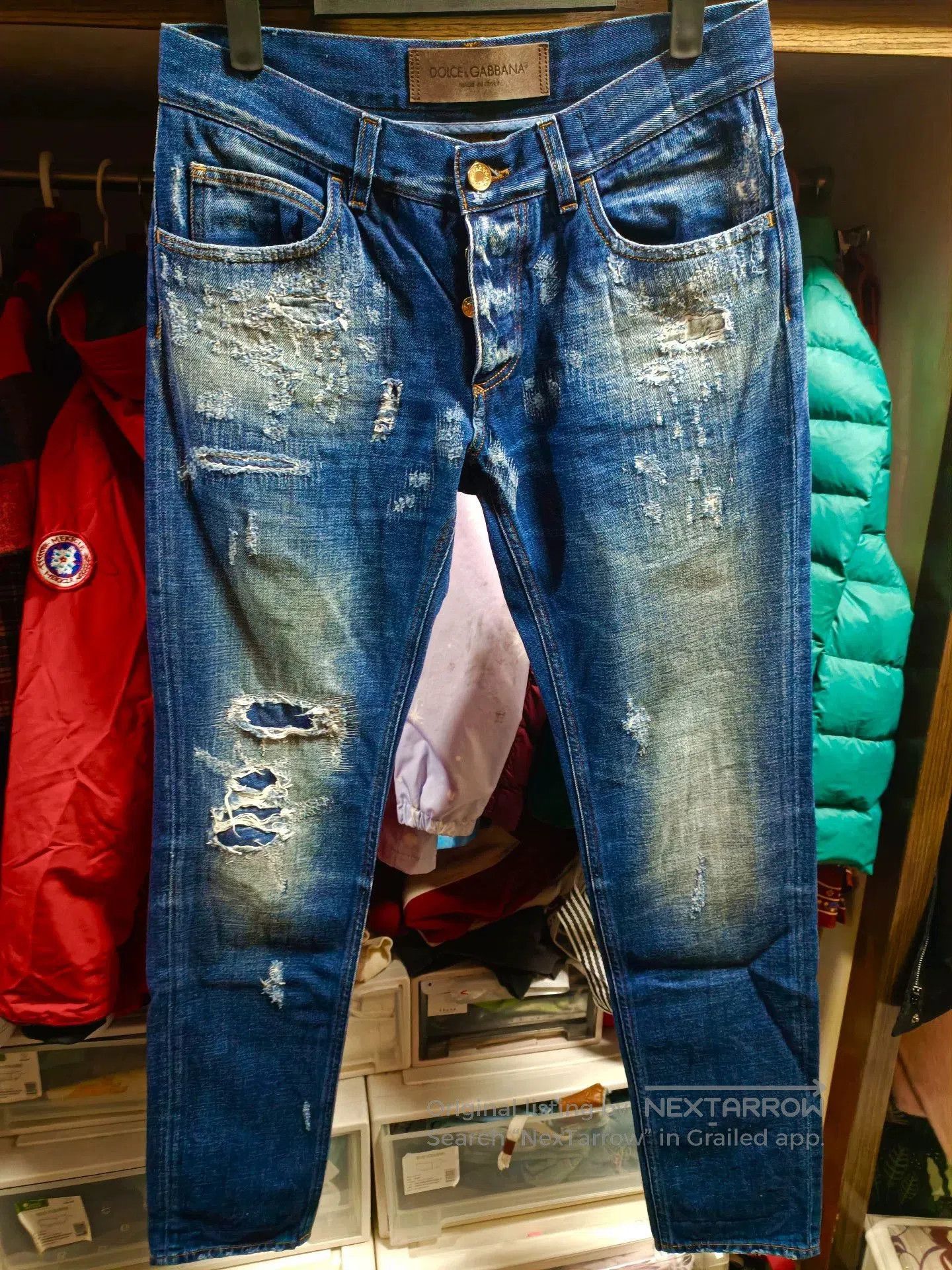Dolce & Gabbana Dolce&Gabbana Runway Jeans 46. Size US 30 / EU 46 - 1 Thumbnail