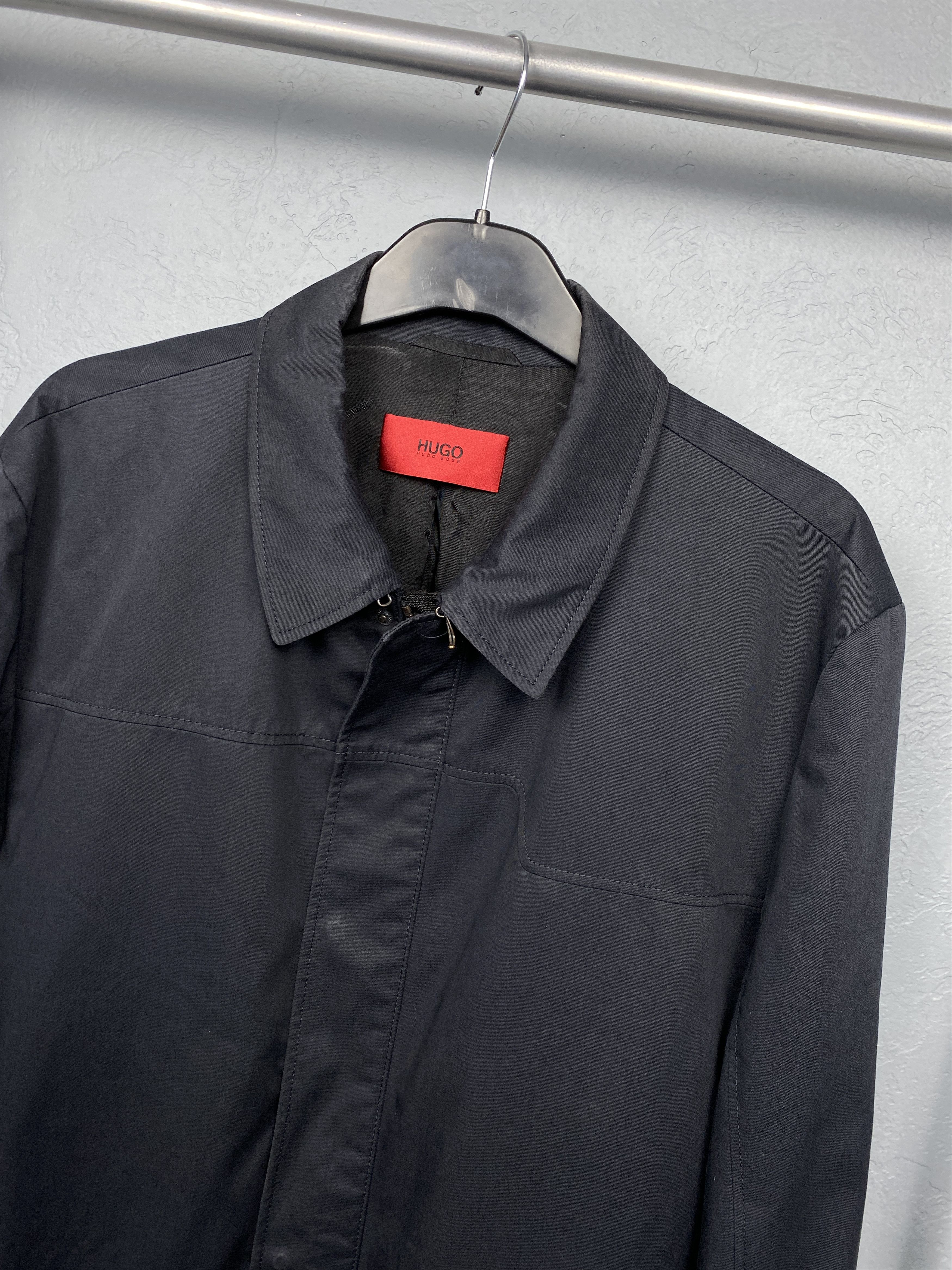 Hugo Boss × Vintage Hugo Boss Vintage Mens Trench Jacket Size US L / EU 52-54 / 3 - 2 Thumbnail