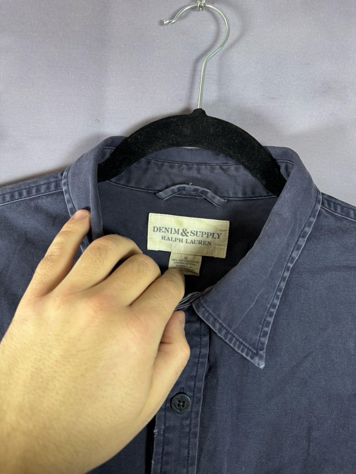 Denim & Supply Ralph Lauren × Ralph Lauren Ralph Lauren Denim & Supply Men’s Overshirt Twill Utility XL Size US XL / EU 56 / 4 - 4 Thumbnail