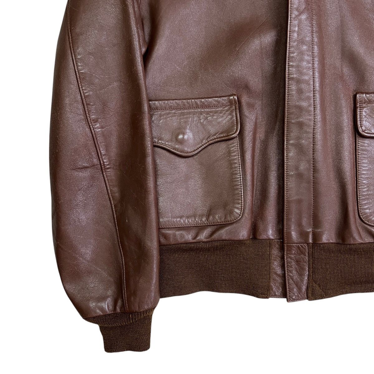Buzz Rickson's Buzz Rickson Mfg Type A-2 Us Air Force Leather Jacket Size US M / EU 48-50 / 2 - 5 Thumbnail