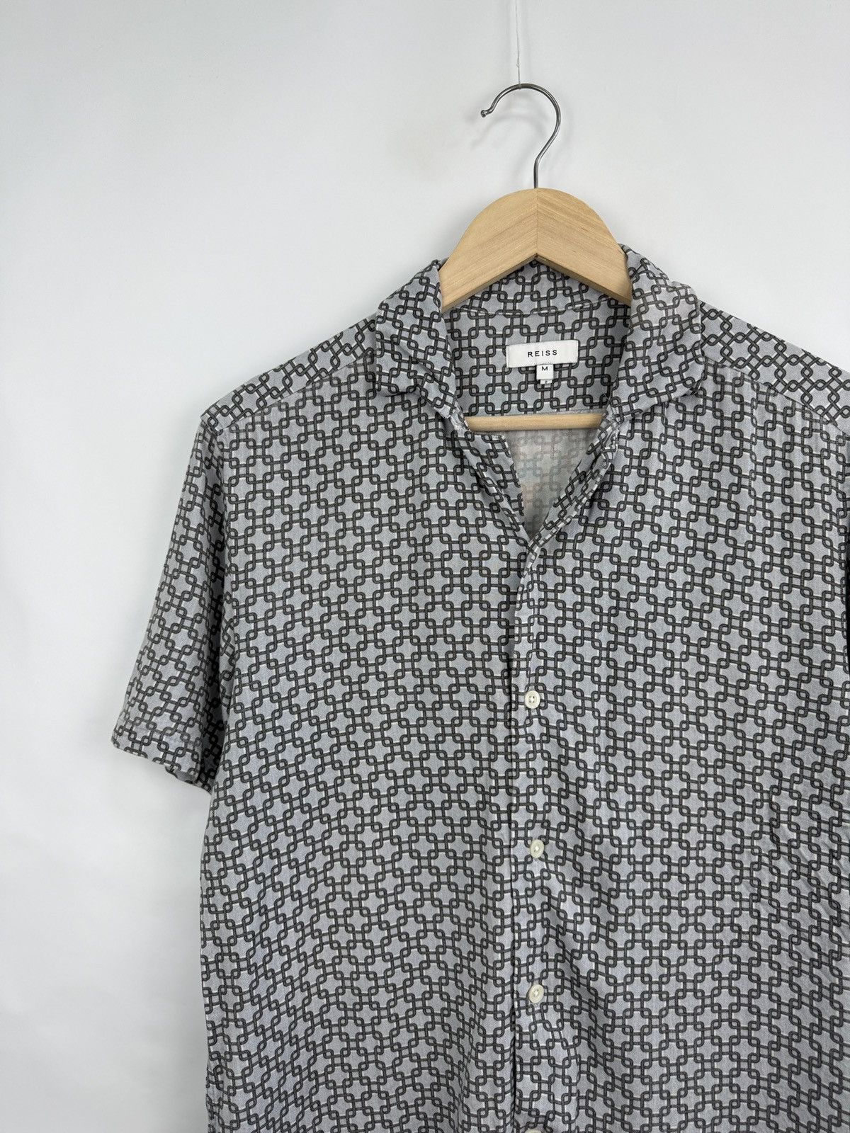 Reiss Reiss Luxury Classic Button Up Shirt Rare Retro Hype Y2K Size US M / EU 48-50 / 2 - 2 Thumbnail