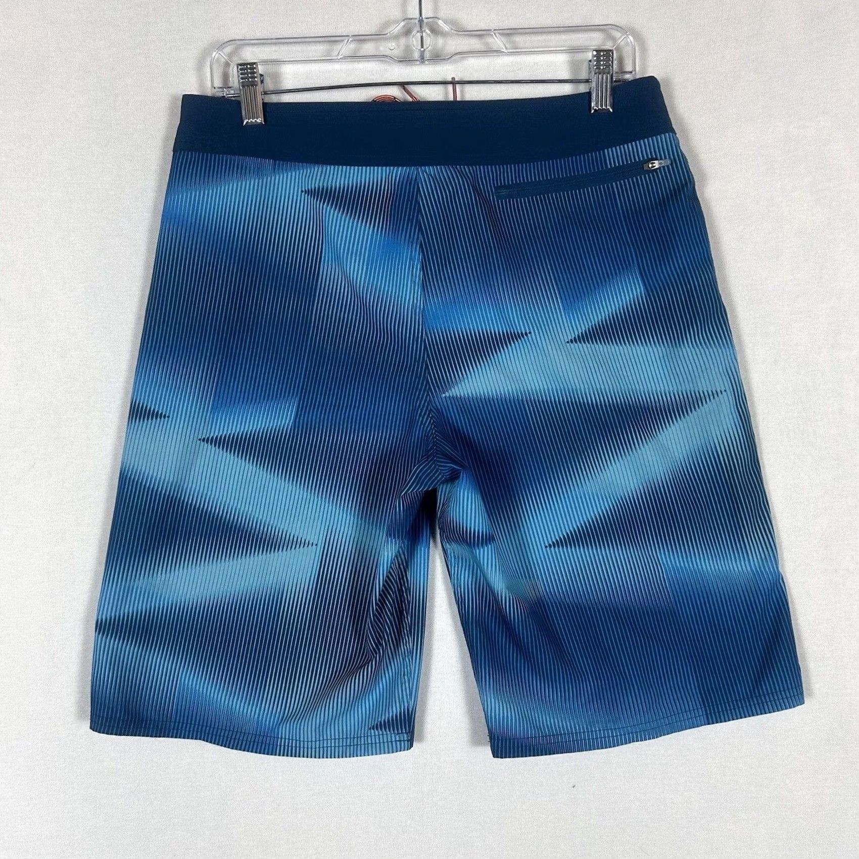 Nike Nike Vapor Mens Swim Board Shorts Trunks 30 Blue Stripe Pool Pocket Stretch Size US 30 / EU 46 - 7 Thumbnail