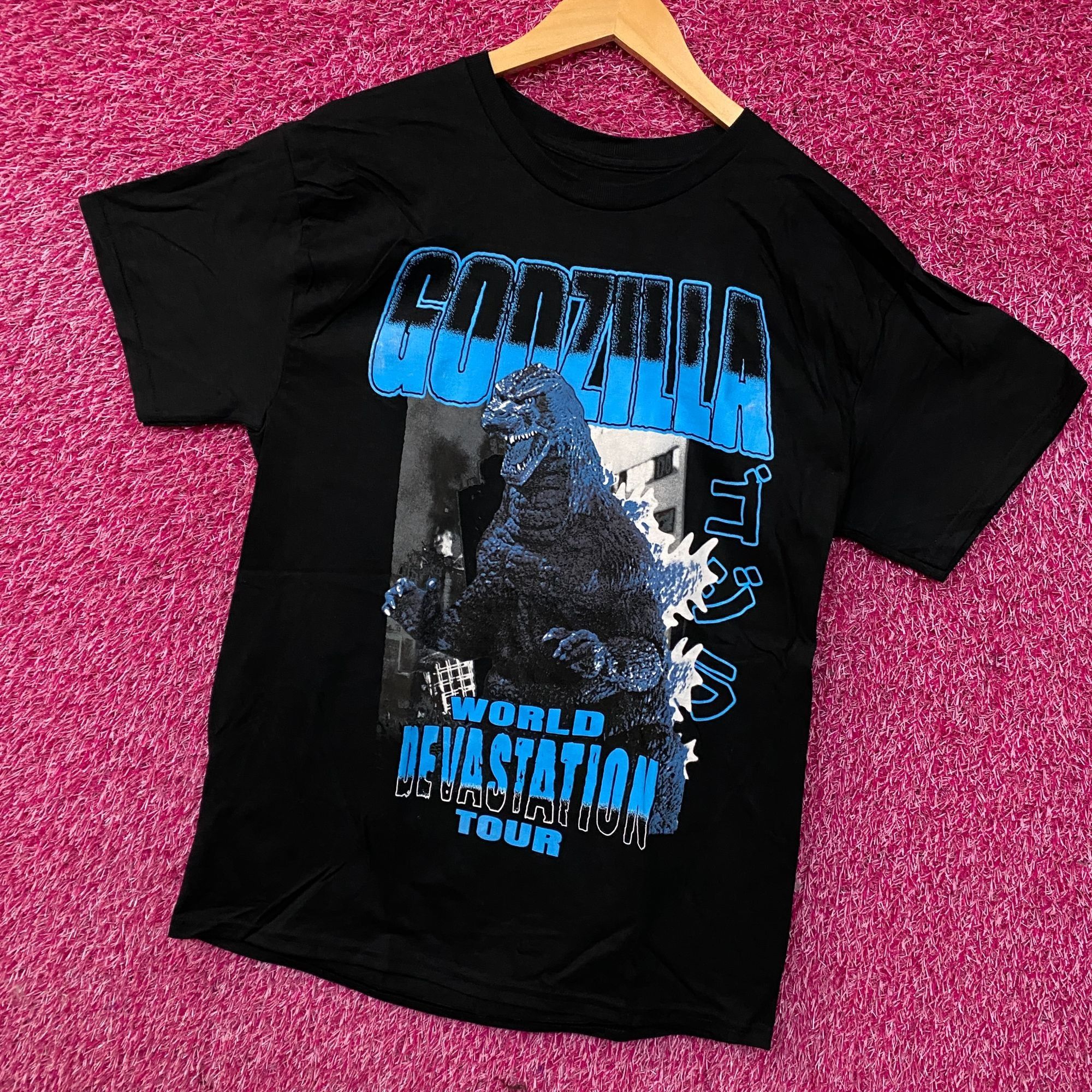 Other Godzilla World Devastation Tour Double Sided Tshirt size Med Size US M / EU 48-50 / 2 - 3 Thumbnail