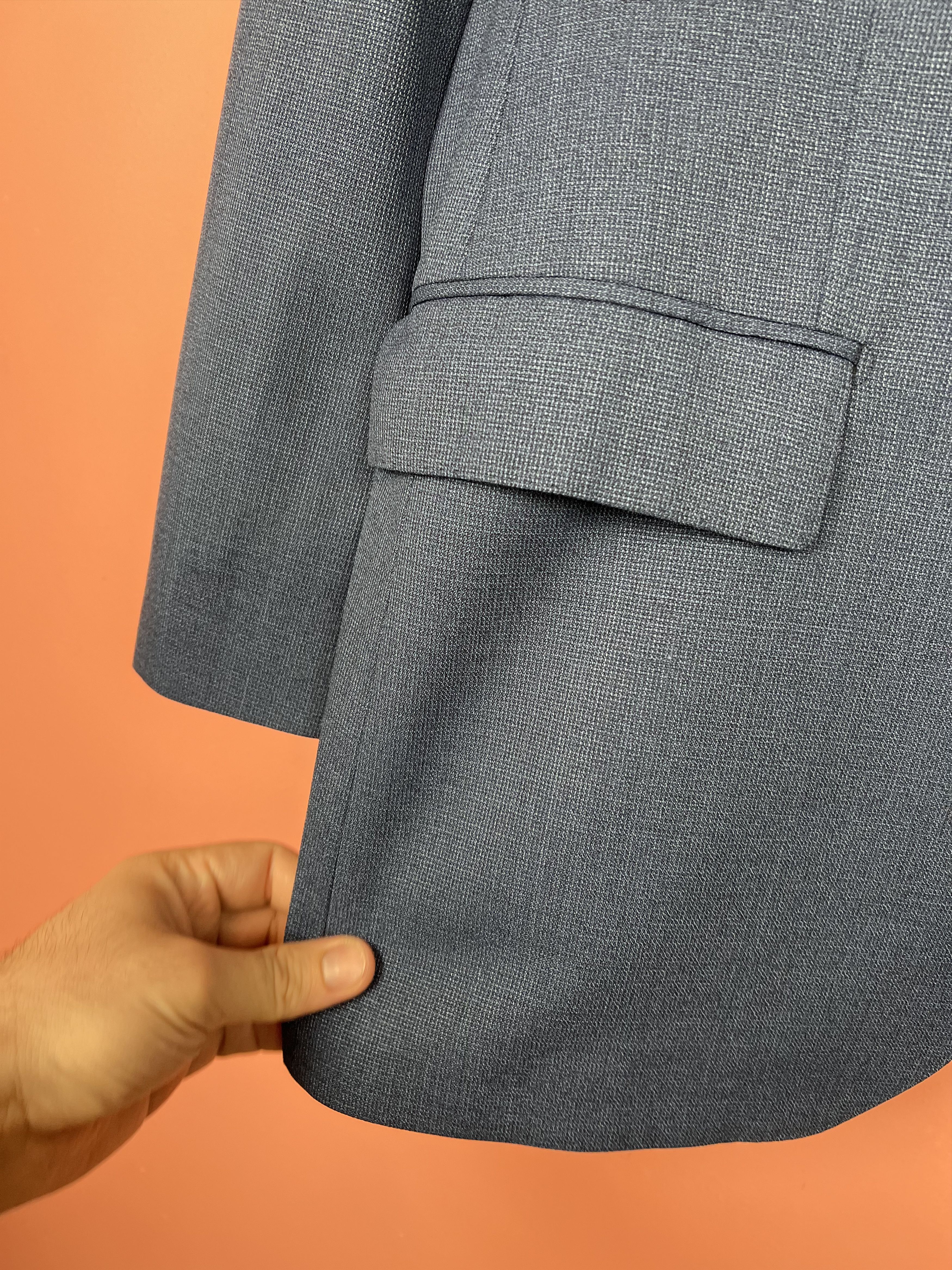 Boggi Boggi luxury classic made in Italy blazer blue Size 50R - 6 Thumbnail