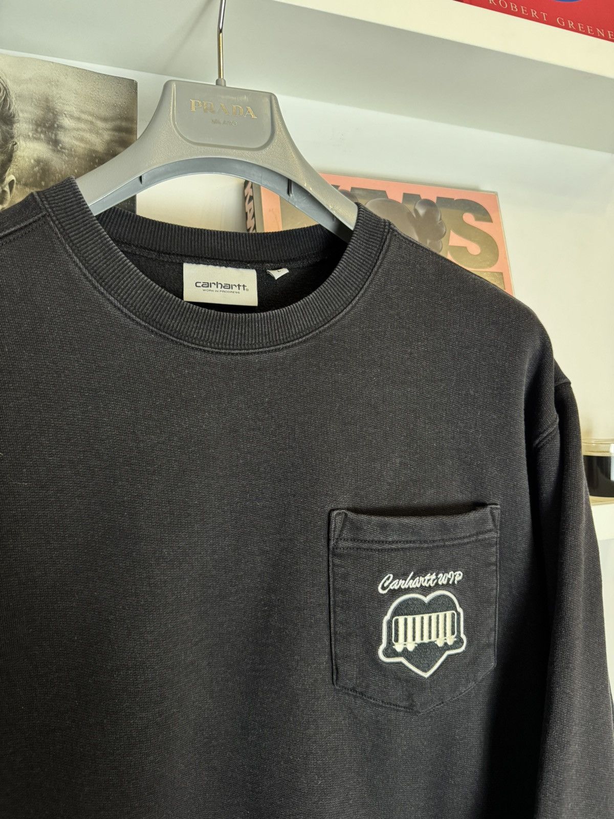 Carhartt Wip Carhartt WIP Sweatshirt hype creweneck streetwear casual Size US L / EU 52-54 / 3 - 2 Thumbnail