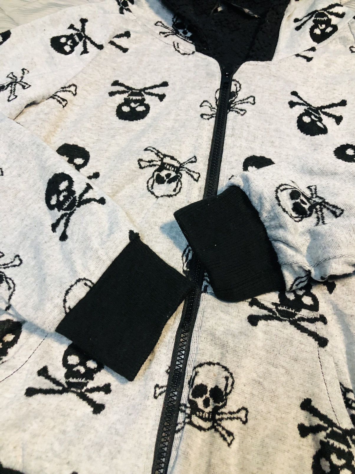 Japanese Brand Crazy Angel Skull Hoodies (25) Size US L / EU 52-54 / 3 - 6 Thumbnail