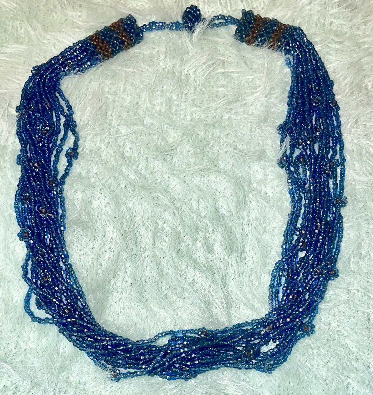 Vintage Vintage Huichol Tribe Hand Beaded Necklace Size ONE SIZE - 5 Thumbnail