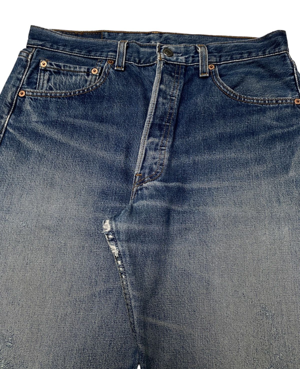 Levi's Vintage Brand Levi's 501 Made In Usa Jeans 1990s Size US 31 - 4 Thumbnail