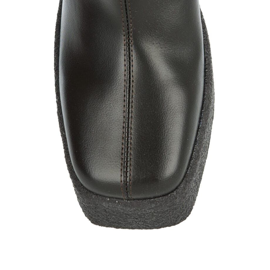 Stella McCartney o1s22i1n1024 Skyla Sock Ankle Boots in Brown/Black Size US 7 / IT 37 - 3 Thumbnail