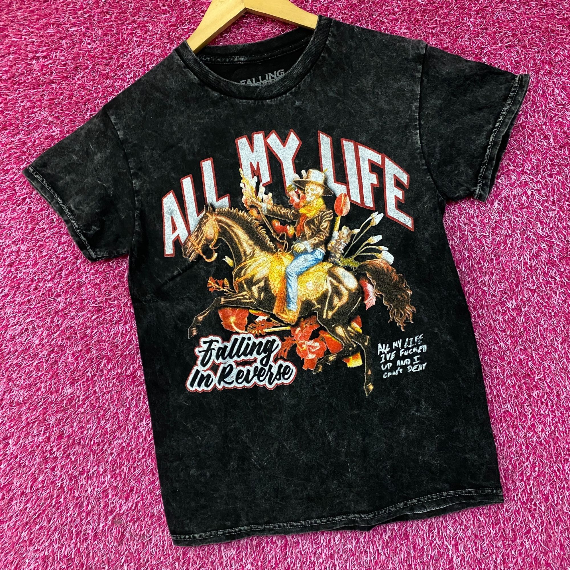 Band Tees Falling In Reverse All My Life T-Shirt Size Small Size US S / EU 44-46 / 1 - 3 Thumbnail