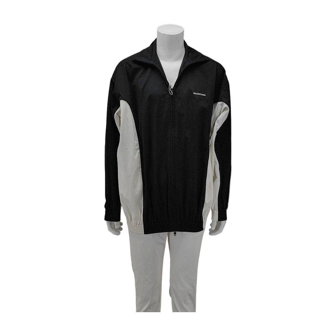 Balenciaga Balenciaga Colorblock Cotton Zip-Up Jacket Size XS Size US S / EU 44-46 / 1 - 1 Thumbnail