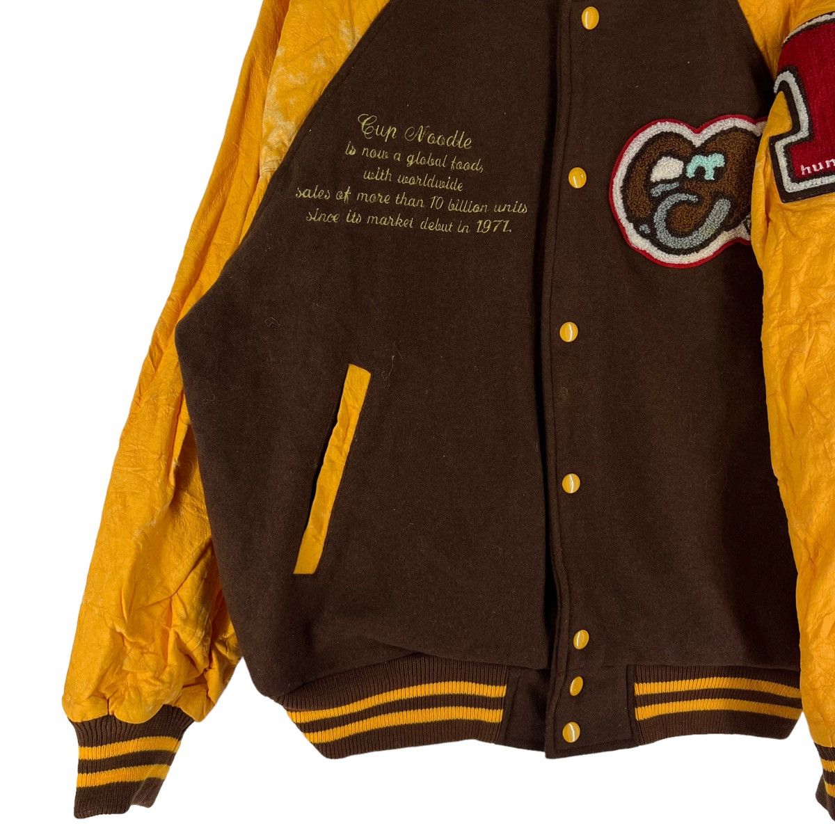 Hysteric Glamour 🔥VINTAGE BOMBER JACKET LEATHER HANDLING BIG LOGO CARTOON Size US M / EU 48-50 / 2 - 5 Thumbnail