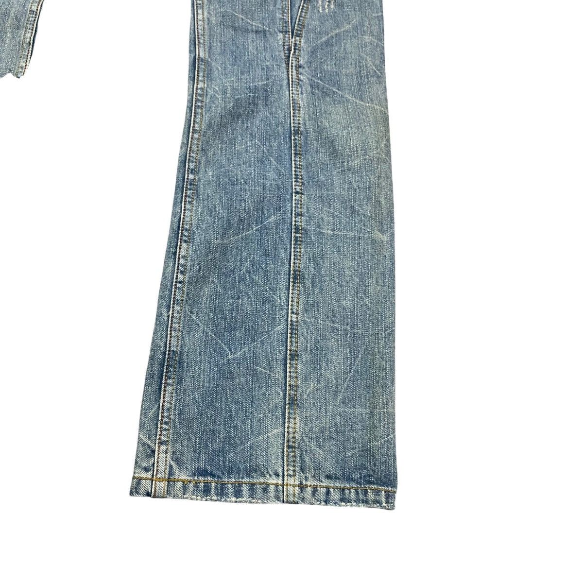 Nicole Club NCFM Denim Hybrid Flare Jeans Size US 34 / EU 50 - 9 Thumbnail