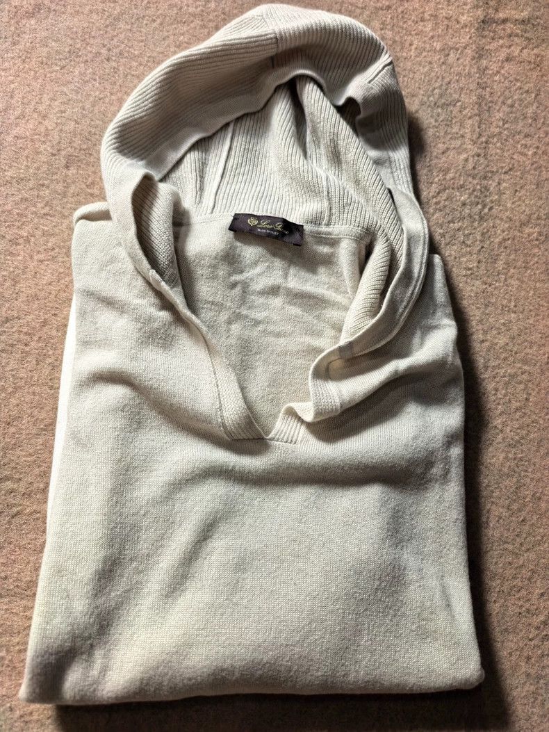 Loro Piana LORO PIANA A sheepskin cap sweater Size L / US 10 / IT 46 - 4 Thumbnail