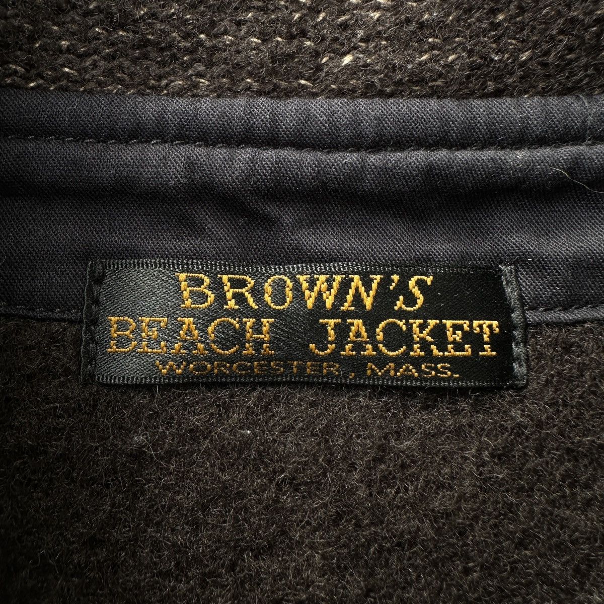 Brown's Beach Jacket Salt pepper Brown’s Beach Wool jkt repro by Fullcount japan Size US L / EU 52-54 / 3 - 7 Thumbnail
