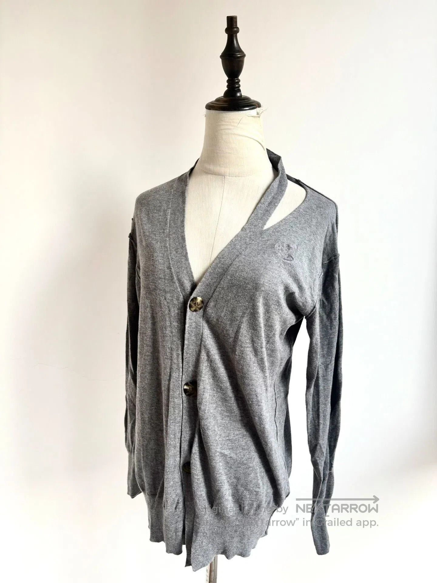 Vivienne Westwood Vivienne Westwood Gray Knit Sweater. Size XS / US 0-2 / IT 36-38 - 2 Thumbnail