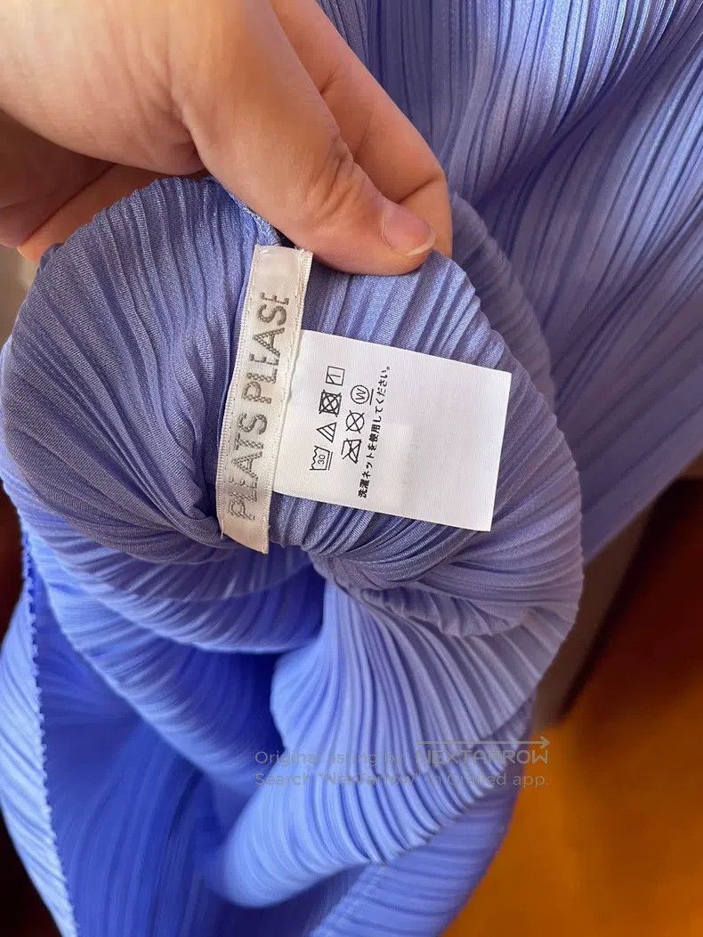 Issey Miyake Issey Miyake Blue Dress Size L / US 10 / IT 46 - 6 Thumbnail