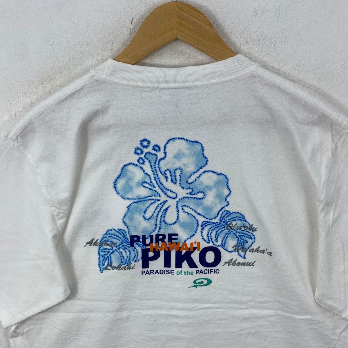 Other Vintage 00's PURE HAWAII PIKO Paradise Of Pacific Tee Shirt Size US L / EU 52-54 / 3 - 2 Thumbnail
