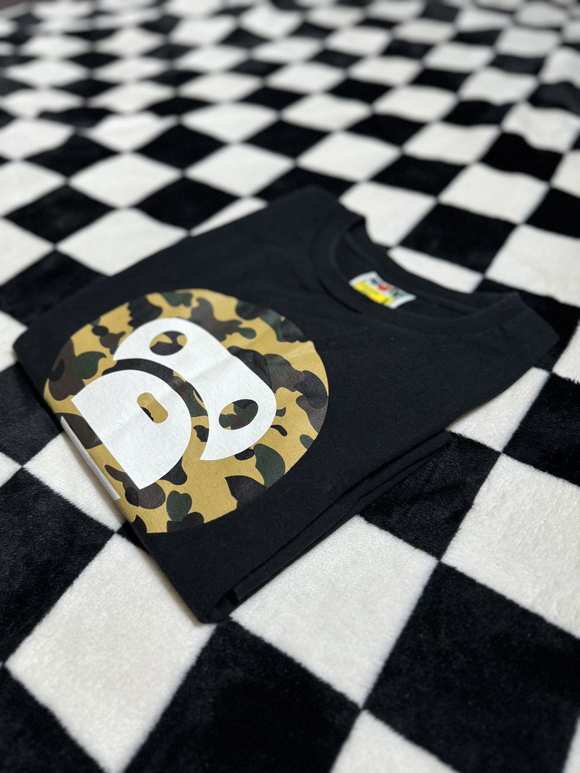 Bape BAPE JAPAN “ BABY MILO “ CAMOUFLAGE TEE SZ SMALL Size US S / EU 44-46 / 1 - 4 Thumbnail