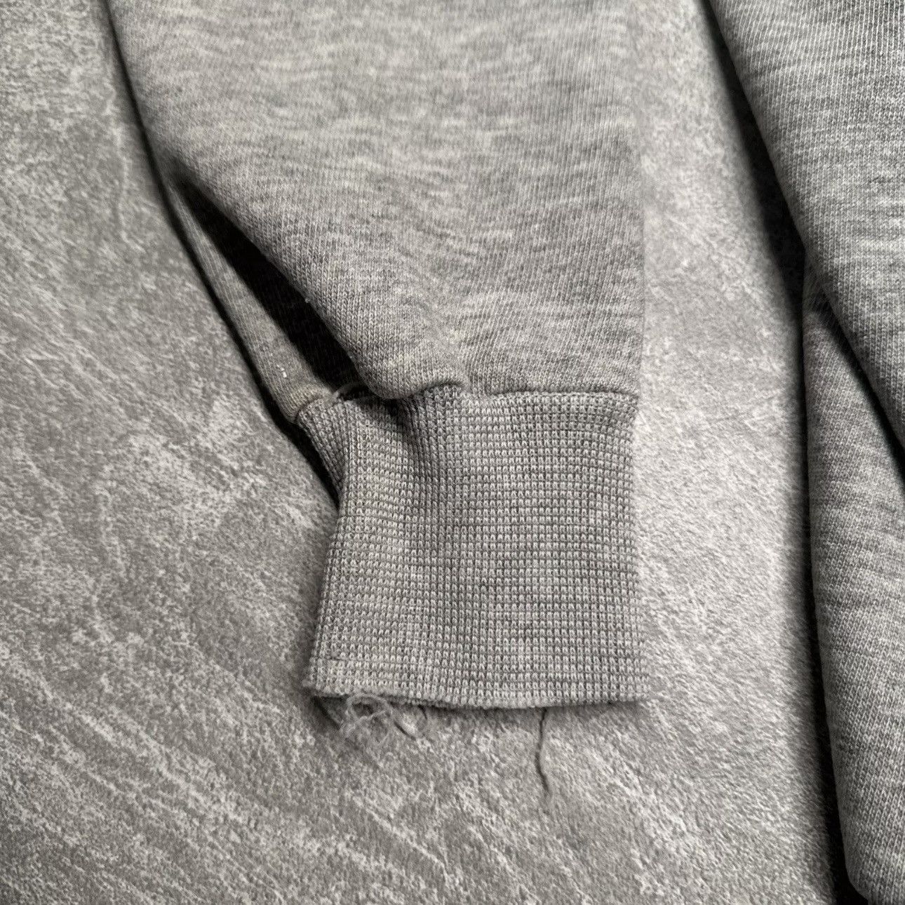 Vintage Vintage 50s 60s Blank Gray Sweatshirt Distressed Thrashed Size US M / EU 48-50 / 2 - 4 Thumbnail