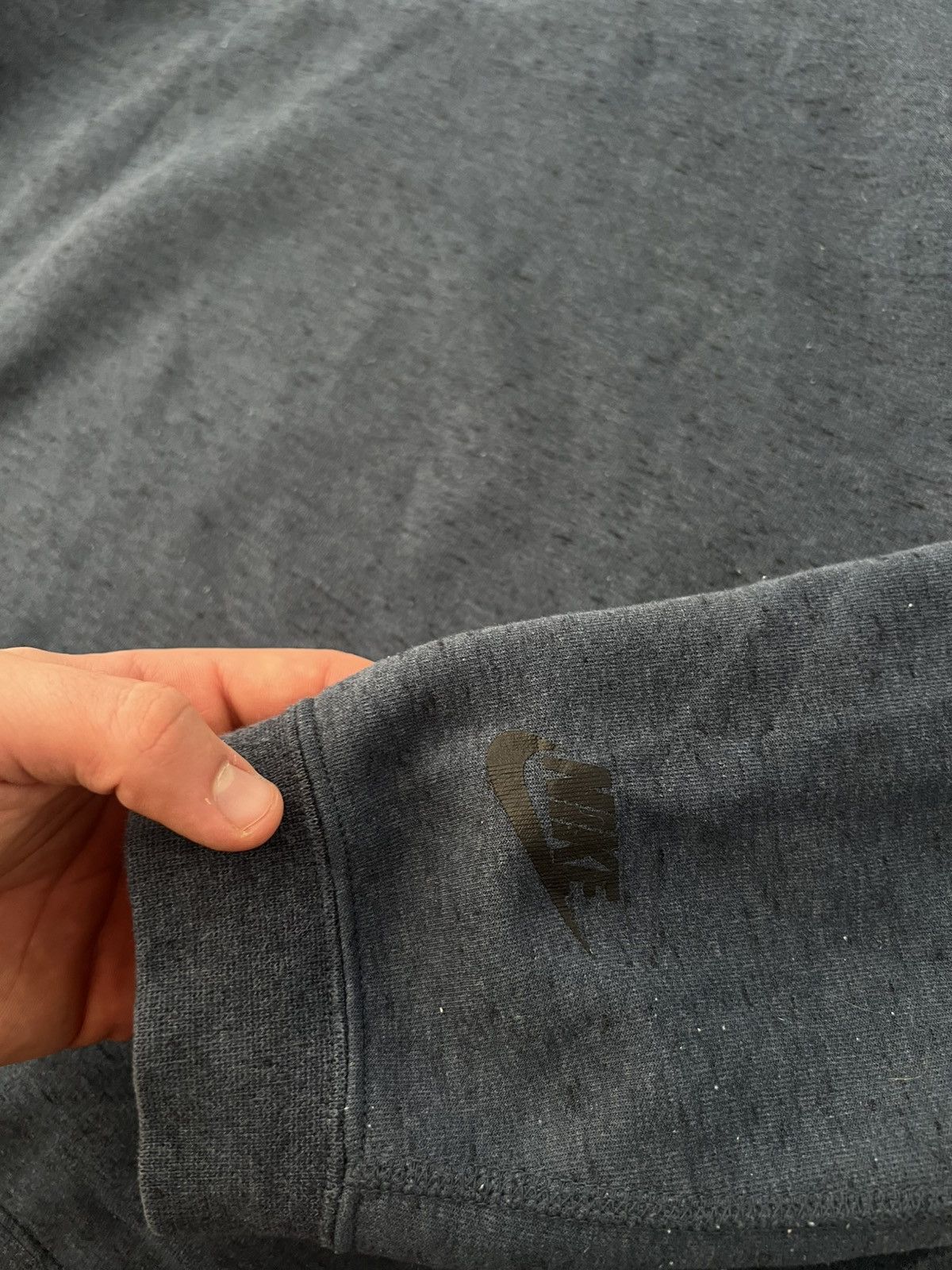 Nike Nike Tech Fleece Blue Ninja Neck Style Regular Sweatshirt Size XL / US 12-14 / IT 48-50 - 11 Thumbnail
