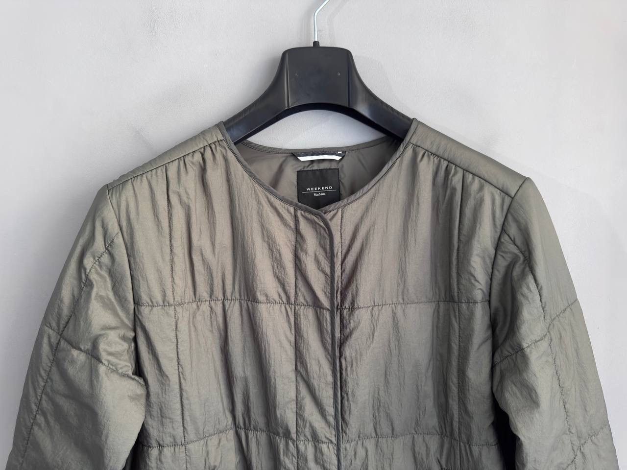 Max Mara Max Mara Weekend OVER-ALL Silk/Wool Insulation Jacket, M Size M / US 6-8 / IT 42-44 - 4 Thumbnail