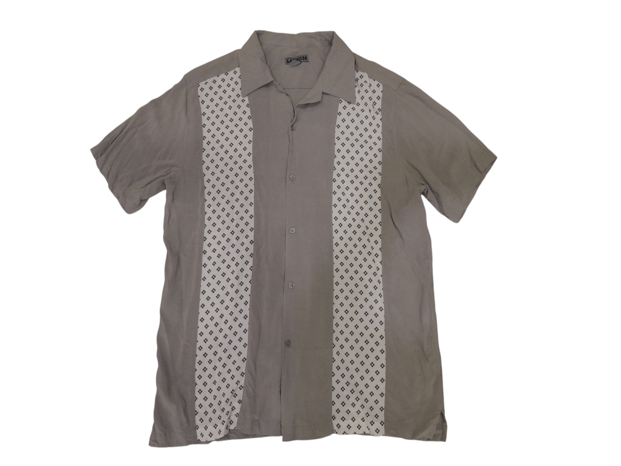 Visitor on Earth Visitor 100 Rayon Shirt Button (F551) Size US L / EU 52-54 / 3 - 1 Thumbnail