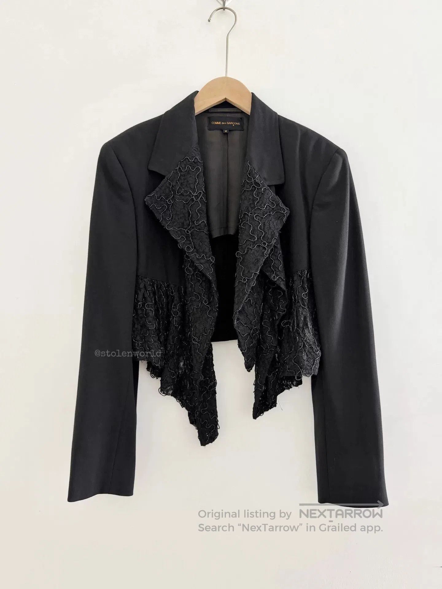 Comme des Garcons comme des garcons lace suit jacket. Size L / US 10 / IT 46 - 7 Thumbnail