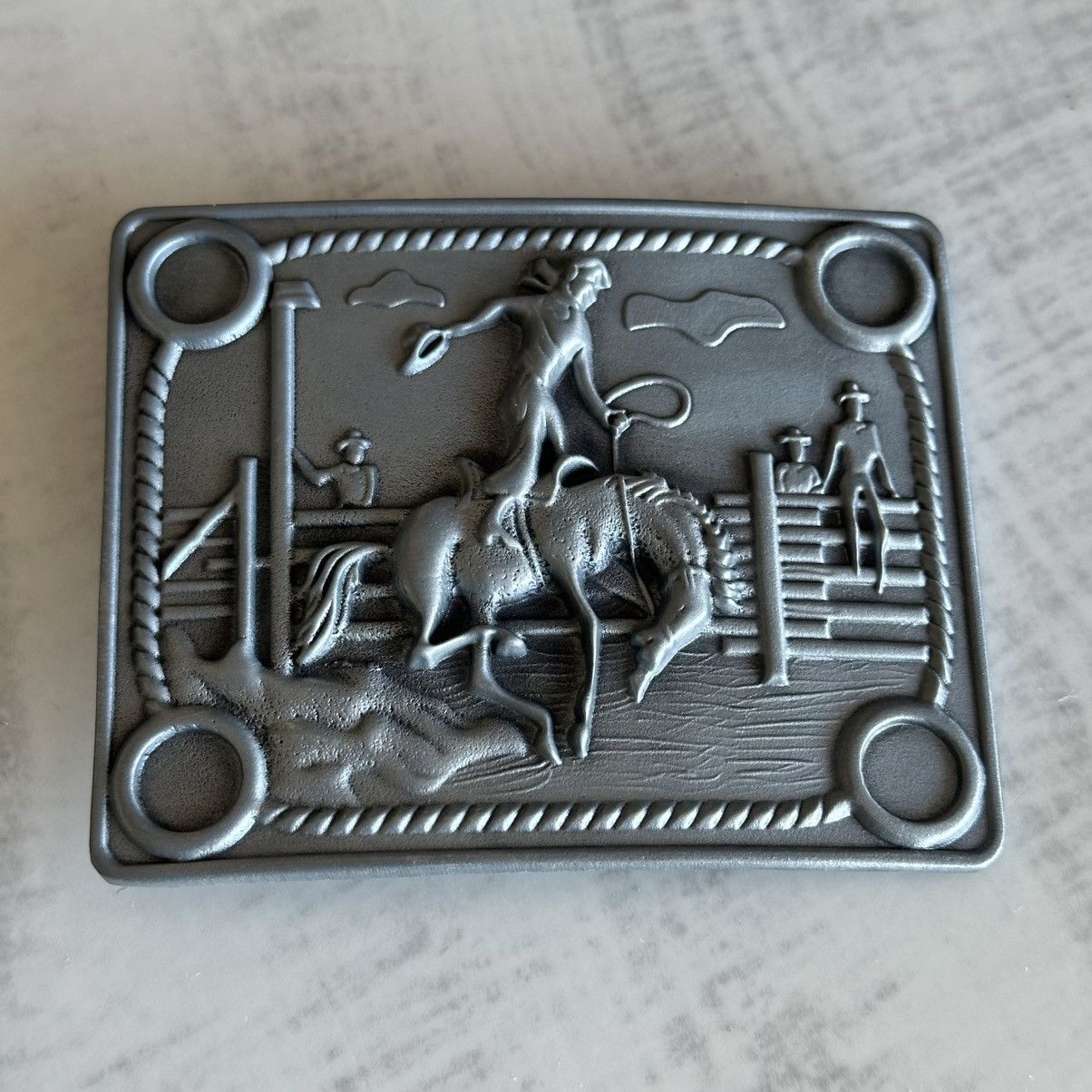 Other Sissie & Me by Ursula Lewis Cowboy Cowgirl Belt Buckle Size ONE SIZE - 2 Thumbnail