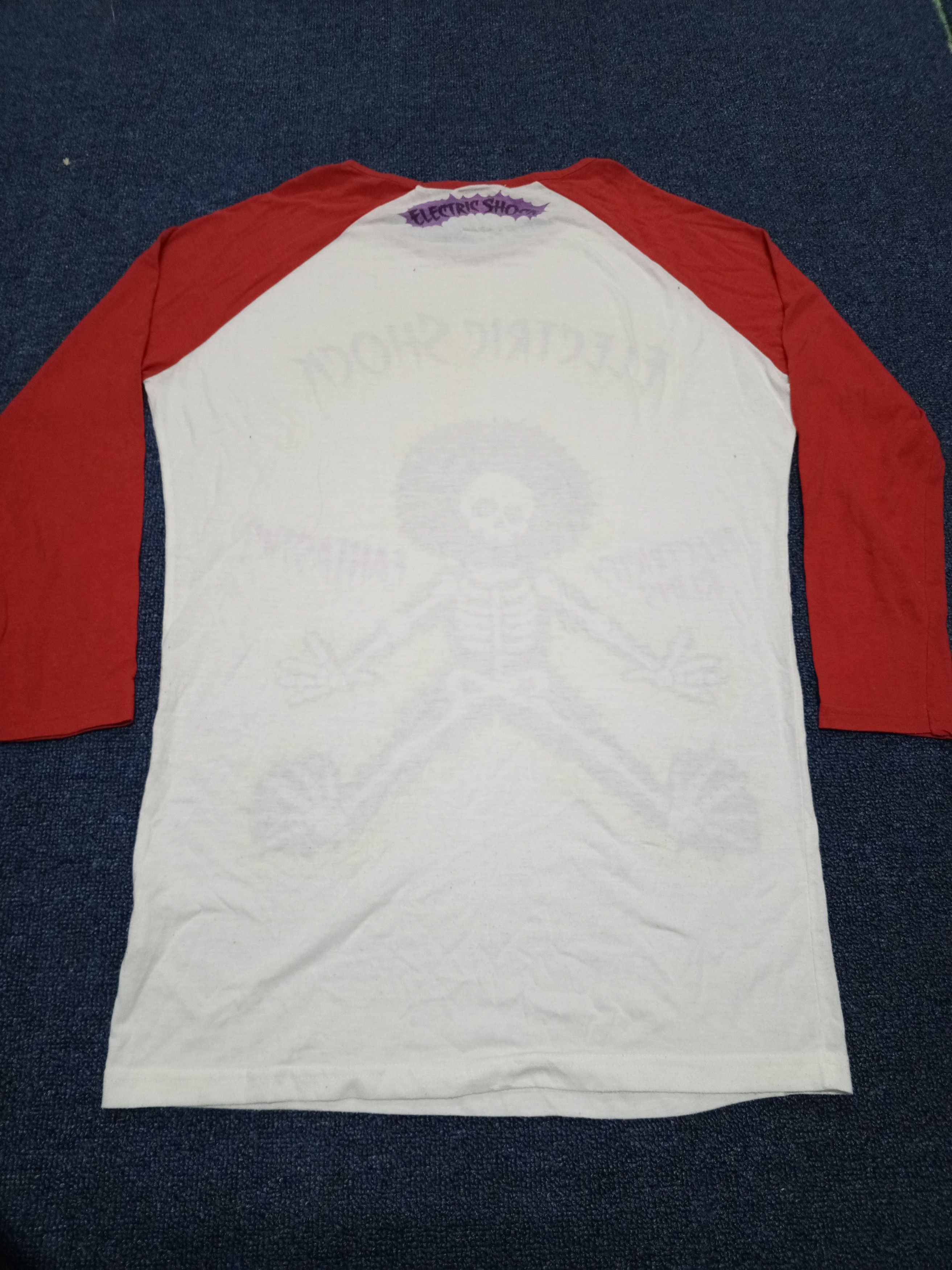 Japanese Brand 3Q ELECTRIC SHOCK SKULLS RARE Size M / US 6-8 / IT 42-44 - 2 Thumbnail